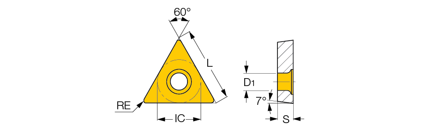 TCMT 16T308-19 IC20