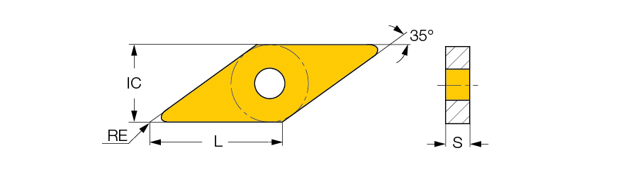 VNMG 12T304-NF IC807